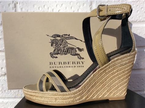 men burberry espadrilles|Burberry espadrille wedges.